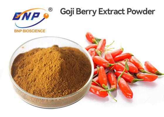 Lycium organique Barbarum de Wolfberry de polysaccharide de Brown Goji Berry Powder 25%