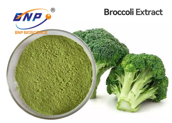 Maille organique vert clair de la catégorie comestible 80 de poudre de pousse de brocoli