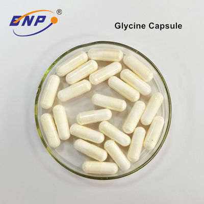 La glycine blanche cassée de poudre capsule le supplément 1000mg diététique