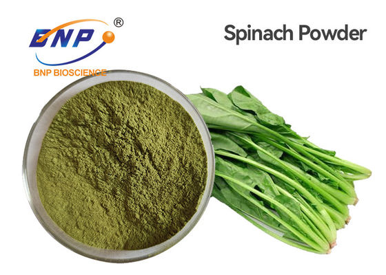 Extrait fin vert Juice Powder 80 Mesh High Temperature Sterilization de feuille d'épinards