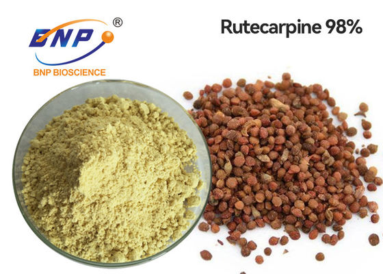 CLHP naturelle Rutaecarpine de Rutecarpine 98% d'extrait d'Evodia Rutaecarpa de suppléments