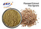 L'extrait jaune d'usine de Brown saupoudrent l'extrait de semence d'oeillette de Lignans 10% de lin