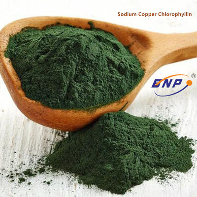 Couleur verte de cuivre de Chlorophyllin de sodium de catégorie comestible pour le colorant
