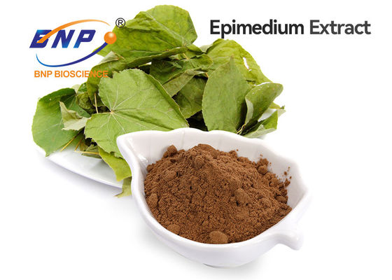 Poudre jaune de l'extrait Icariin5%-98% Brown d'Epimedium