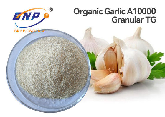 Alium sativum granulaire organique L. de l'extrait A10000 d'ail de 1% Allicin.