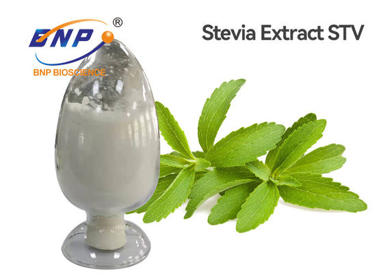 Les feuilles de Stevia d'édulcorant de BRC extraient des glycosides de Steviol de poudre 95%