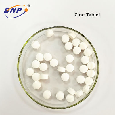 Le supplément blanc d'OEM de Tablette a chélaté le gluconate 50mg de zinc