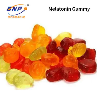 Melatonin à émission lente Sugar Free Delicious Chewable gommeux de soutien de sommeil reposant