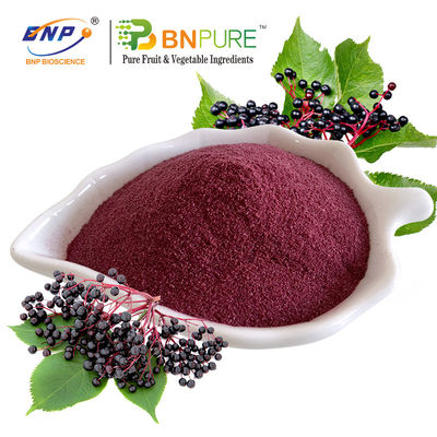 Poudre de jus de poudre de sureau 20% extrait de plante de polysaccharide